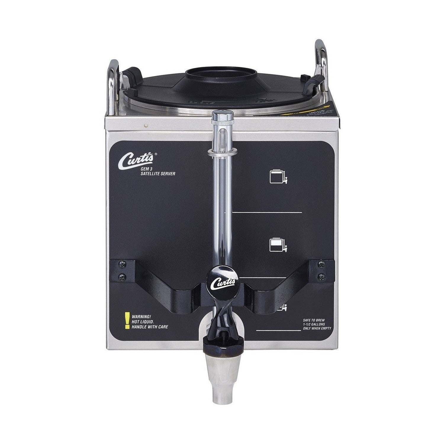 OPEN BOX | Curtis Gemini 3 Satellite Server, 1.5 Gallon