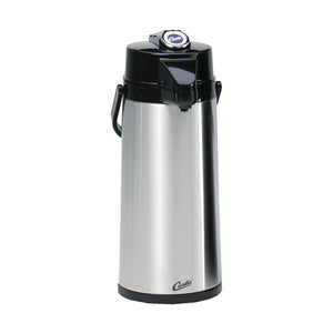 Curtis SS Exterior / Glass Liner Airpot with Lever Handle, 2.2 L #TLXA2201G000