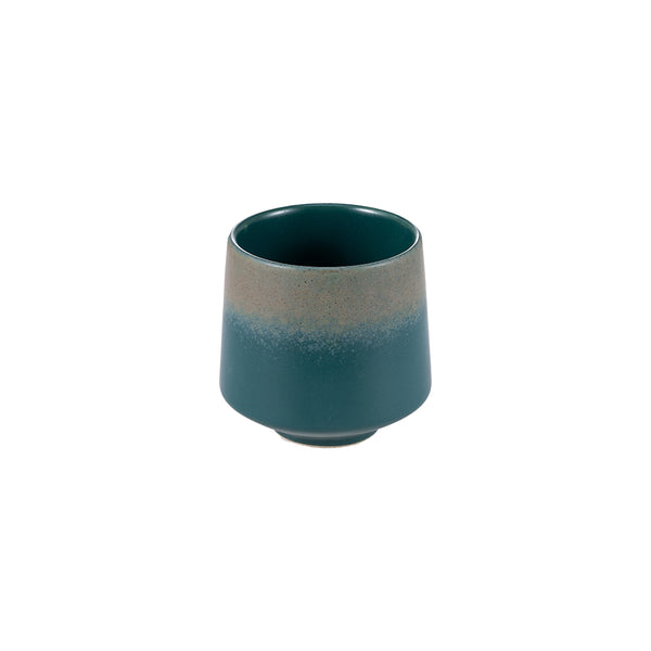 I.XXI Ceramic Tea Mug 220ml, Malachite Green