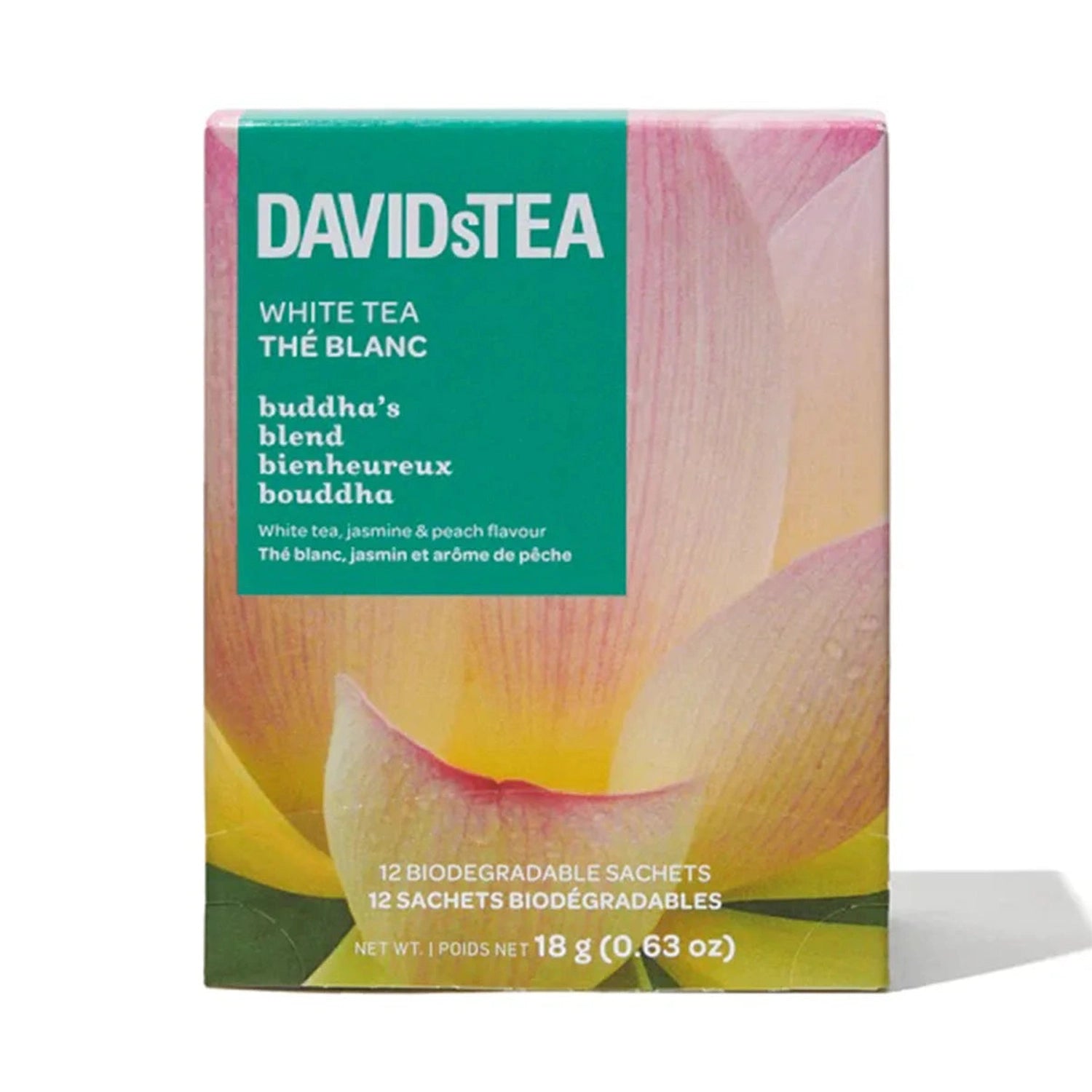 DavidsTea Buddha's Blend Filterbag Tea, 12 Pack