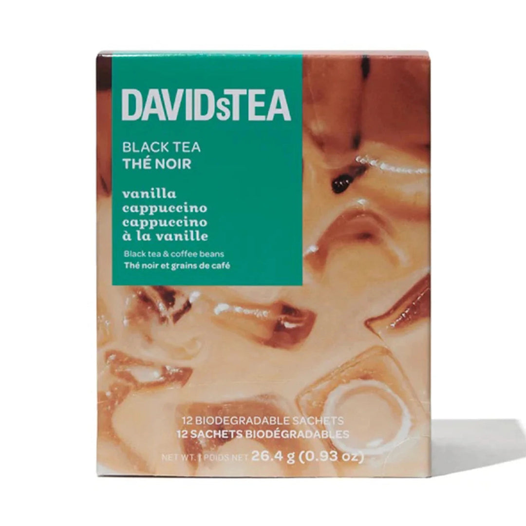 DavidsTea Vanilla Cappuccino Filterbag Tea, 12 Pack