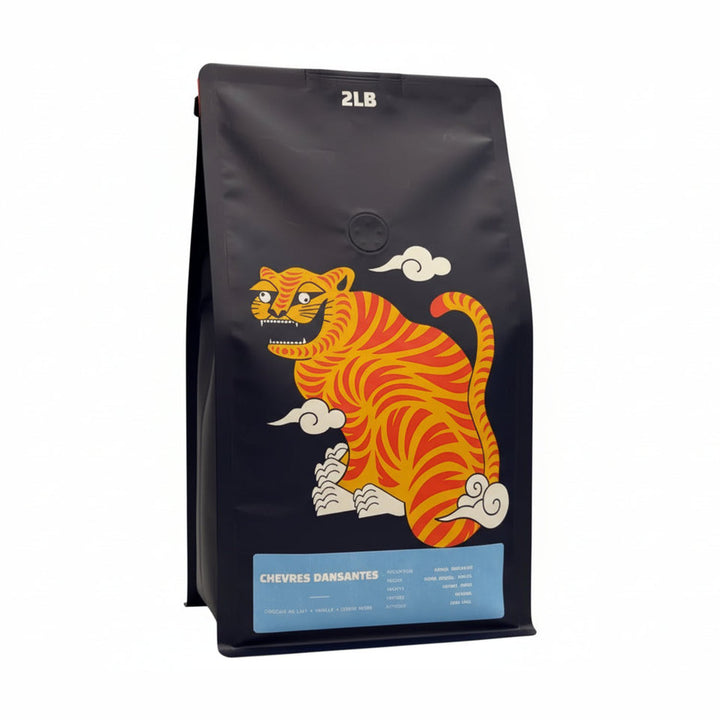 De Mello Dancing Goats Whole Bean Coffee, 2lb