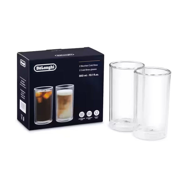 DeLonghi 10.1oz. Double Wall Cold Brew Glasses, Set of 2 #DLSC325