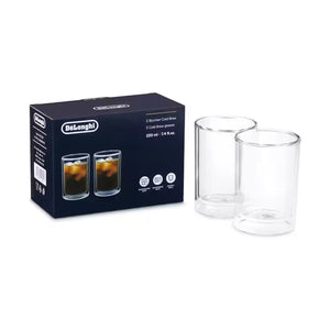 DeLonghi 7.4oz. Double Wall Cold Brew Glasses, Set of 2 #DLSC324