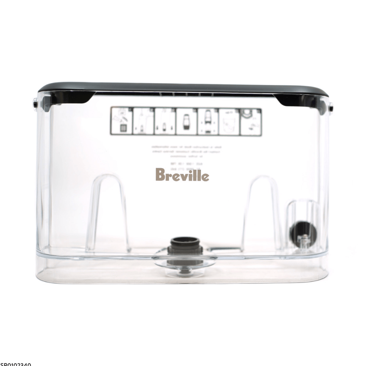 DeLonghi Black Water Tank - SP0102342