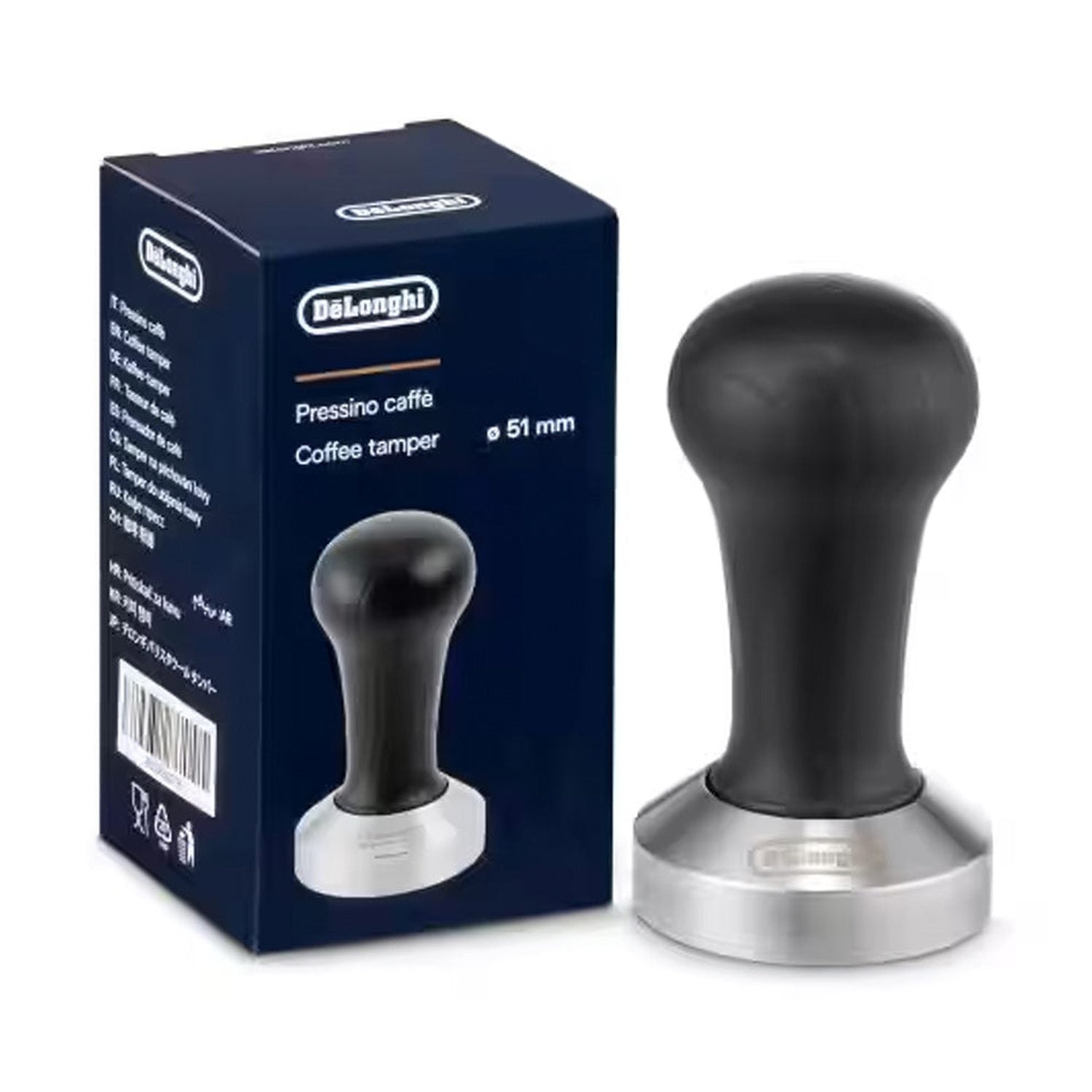 DeLonghi Black Wood Tamper #DLSC080