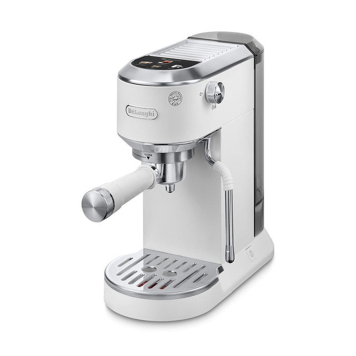 DeLonghi Dedica Duo Espresso Machine with Cold Brew, White 