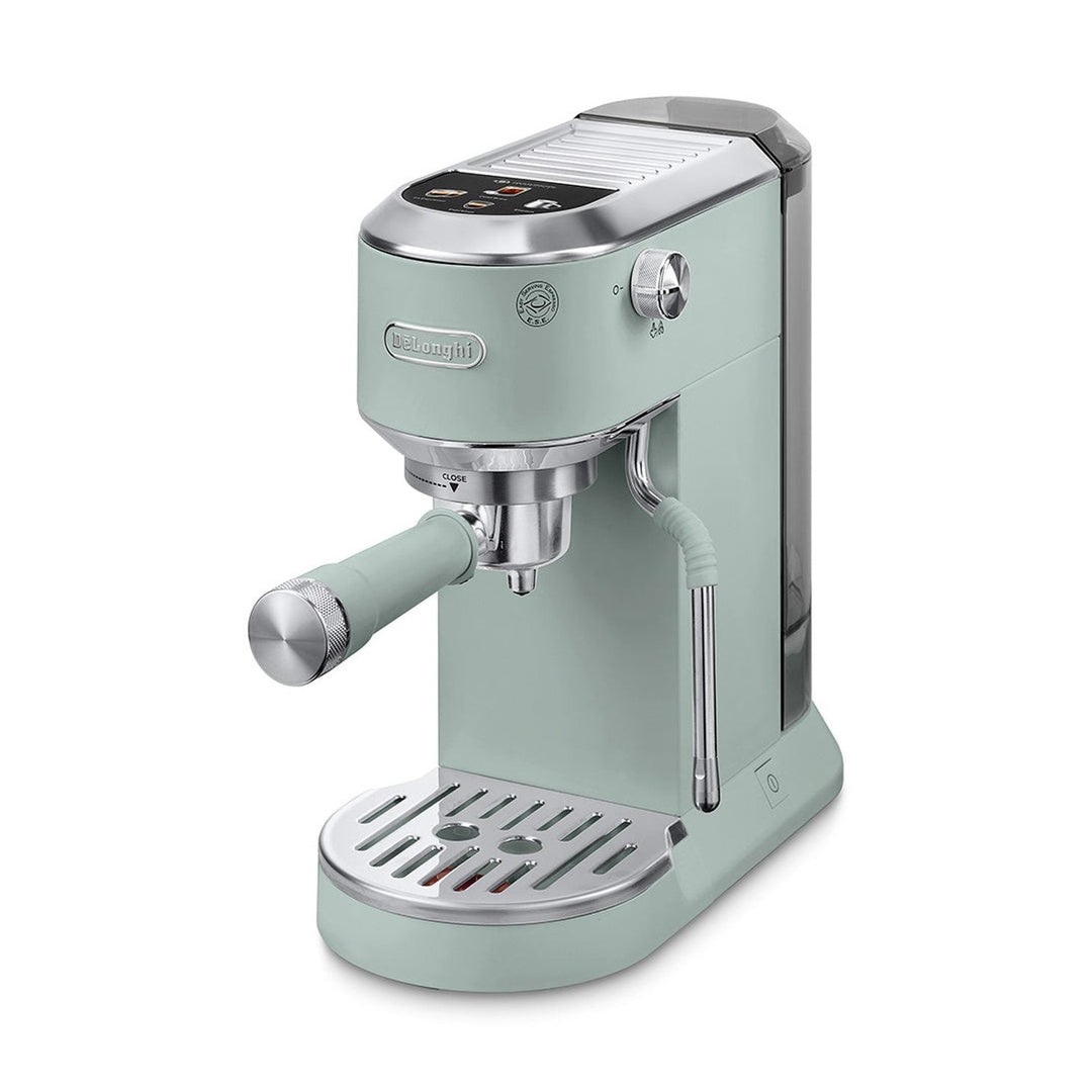 DeLonghi Dedica Duo Espresso Machine with Cold Brew, Pistachio 