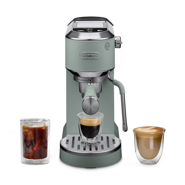 DeLonghi Dedica Duo Espresso Machine with Cold Brew, Pistachio #EC890GR