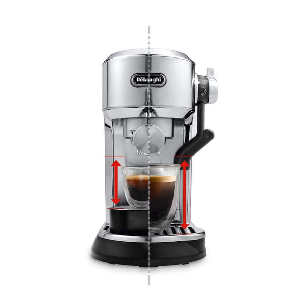 DeLonghi Dedica Maestro Plus Espresso Machine, Metal #EC950M