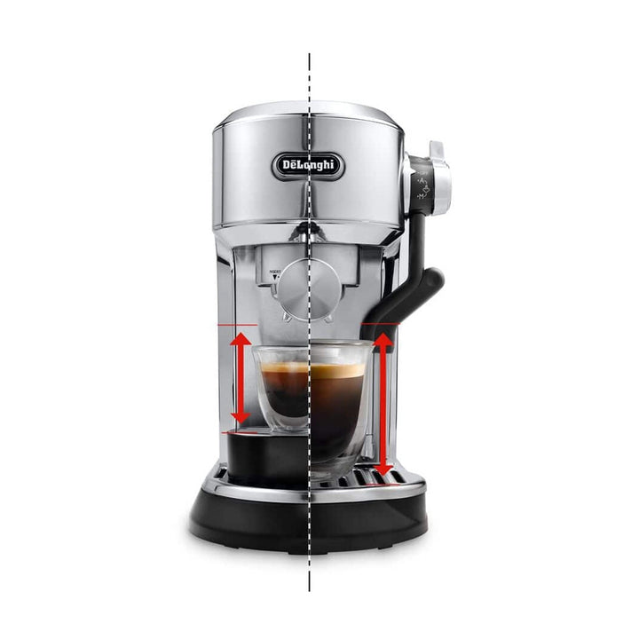DeLonghi Dedica Maestro Plus Espresso Machine, Metal 