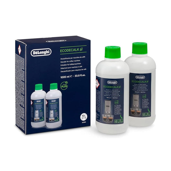 DeLonghi EcoDecalk Descaler Liquid 2 Pack, 500ml each