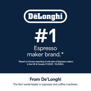 DeLonghi Professional Coffee Tamper, Stainless Steel
