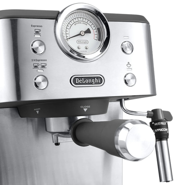 Delonghi Classic Espresso Machine, Metal #EM450M