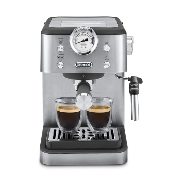 Delonghi Classic Espresso Machine, Metal #EM450M