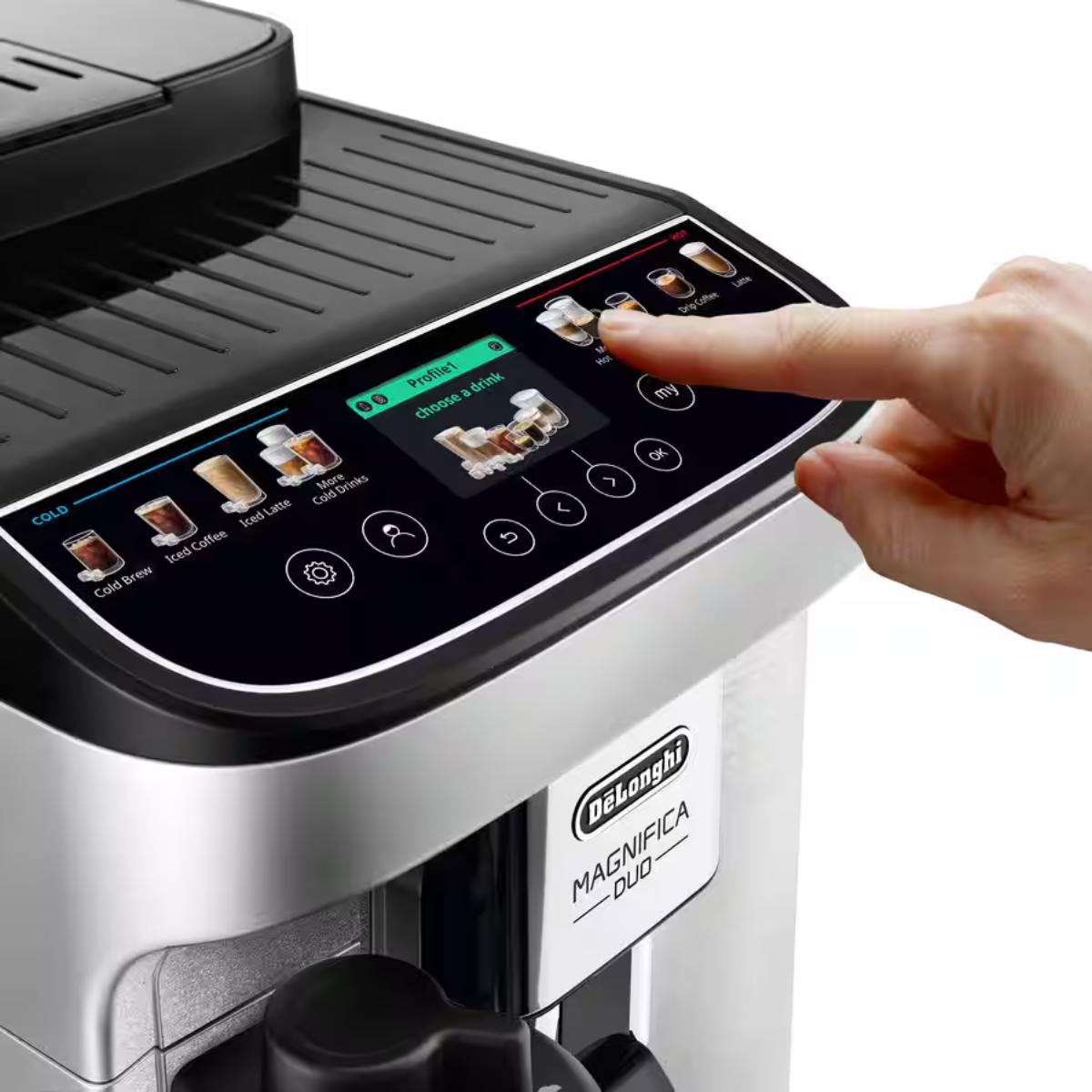 Delonghi Magnifica Duo Automatic Espresso Machine #ECAM33080SXB