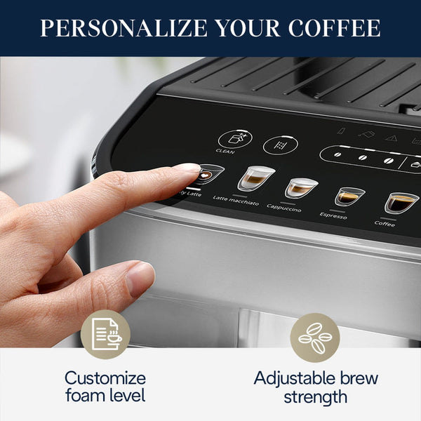Delonghi Magnifica Evo Espresso Machine with Latte Crema
