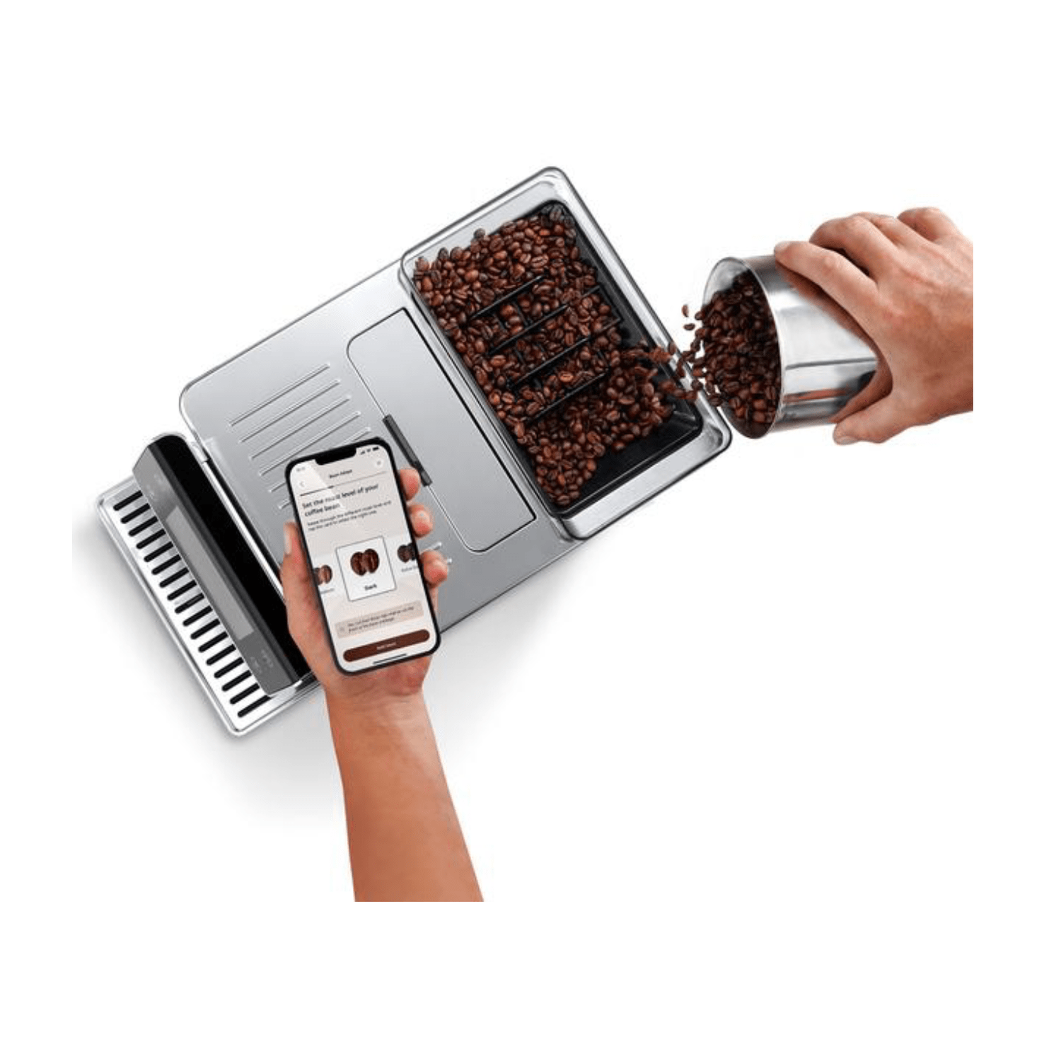 Delonghi PrimaDonna Aromatic Automatic Espresso Machine #ECAM63075TM