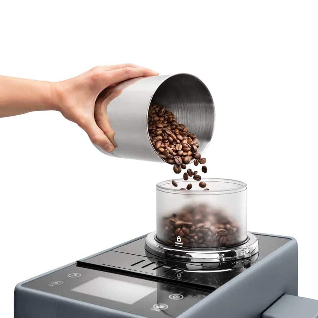 Delonghi Rivelia Automatic Espresso Machine with LatteCrema, Grey 