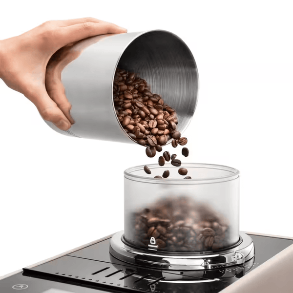 Delonghi Rivelia Automatic Espresso Machine with LatteCrema, Sand Beige #EXAM44055BG