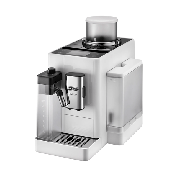 Delonghi Rivelia Automatic Espresso Machine with LatteCrema, White #EXAM44055W
