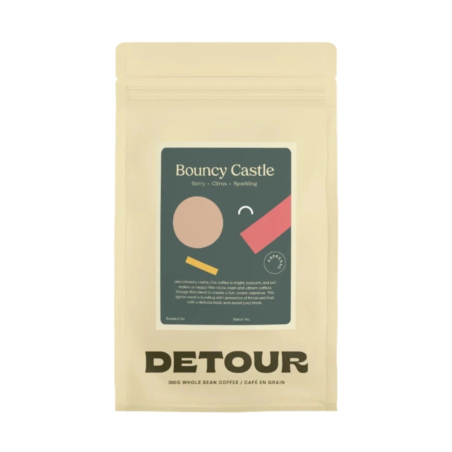Detour Bouncy Castle Whole Bean Coffee, 300 g