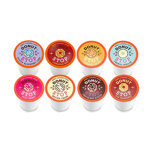 Donut Stop Flavoured Variety Pack Single Serve Coffee, 40 Pack