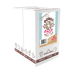 Donut Stop Flavoured Variety Pack Single Serve Coffee, 40 Pack