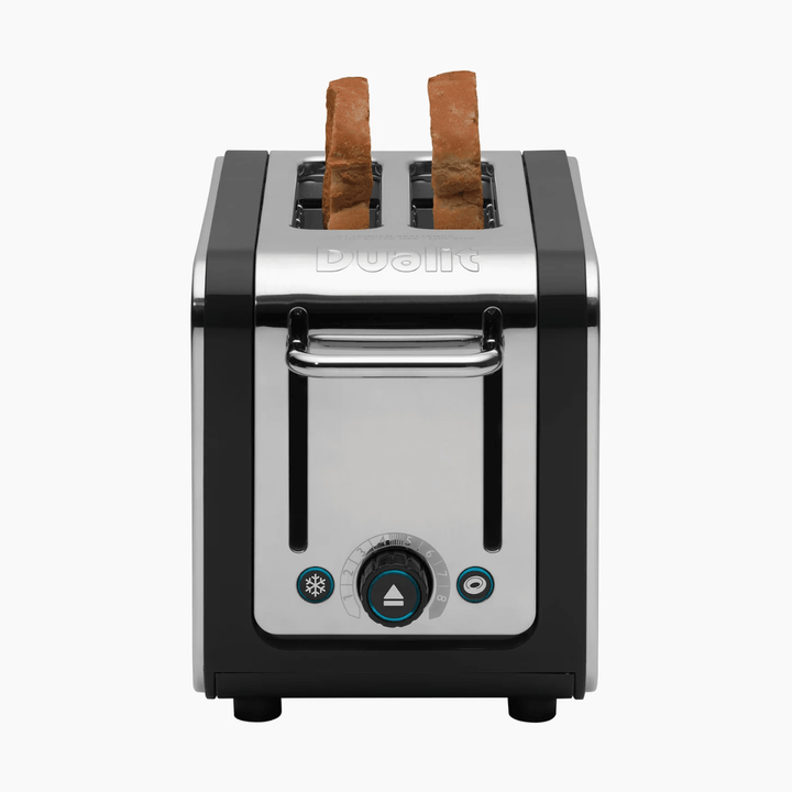 Dualit Design Toaster 2-Slot, Chrome &amp; Black 