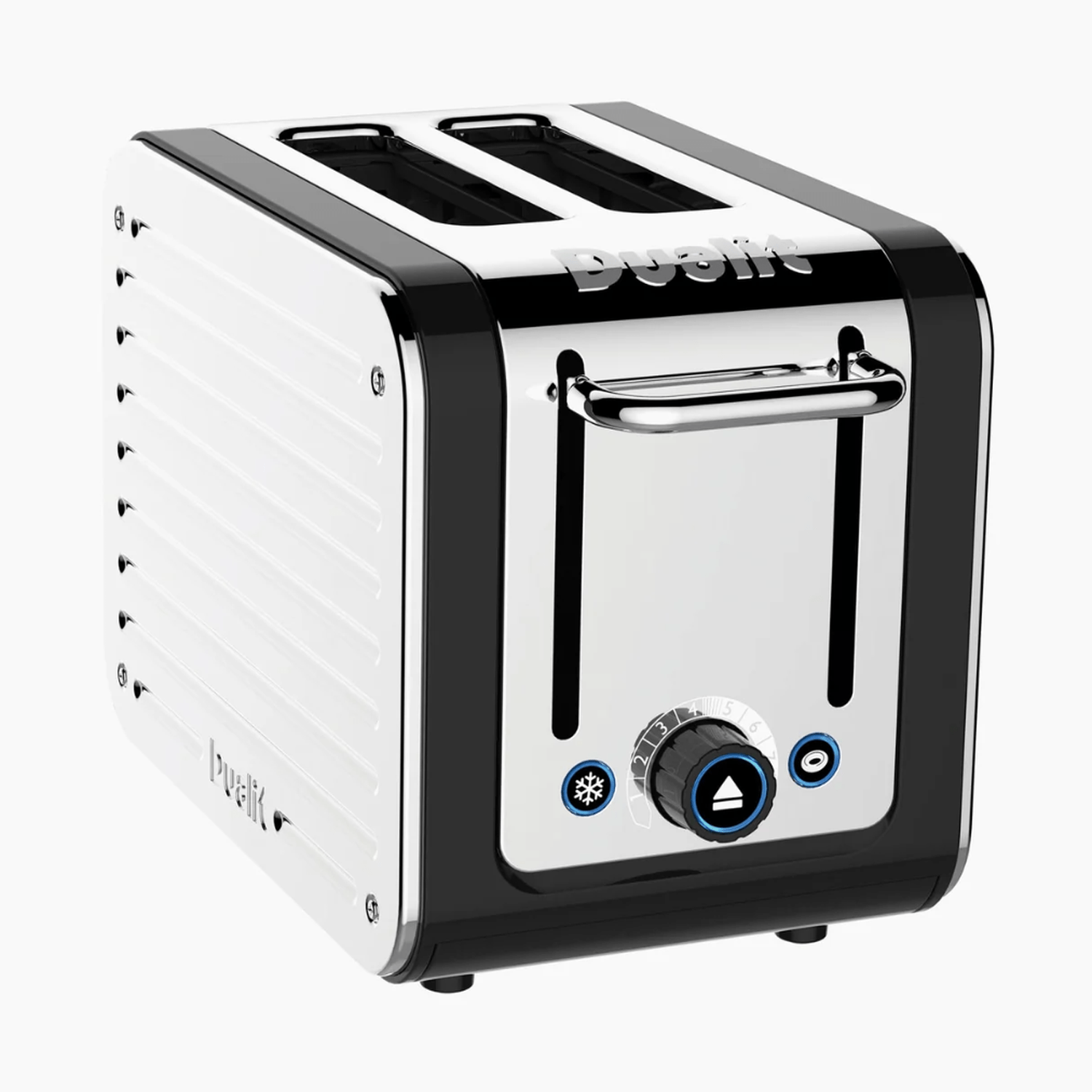 Dualit Design Toaster 2-Slot, Chrome & Black #26555