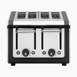 Dualit Design Toaster 4-Slot, Chrome & Black #46555