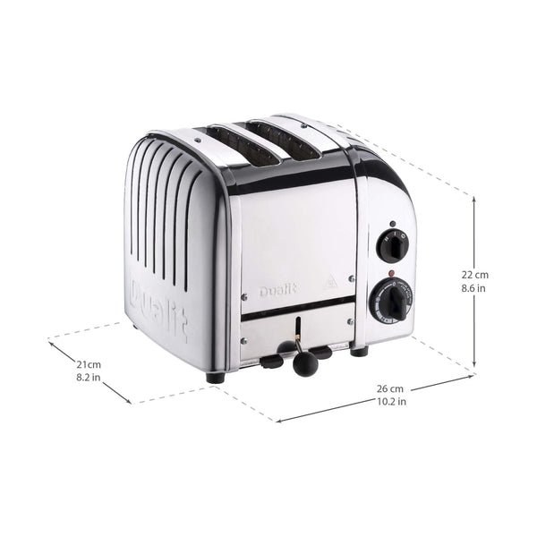 Dualit NewGen Classic Toaster 2-Slot, Chrome #27150