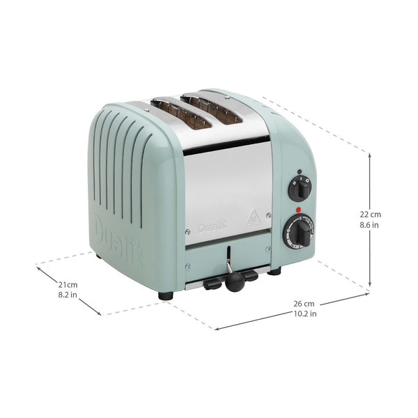 Dualit NewGen Classic Toaster 2-Slot, Eucalyptus #27173