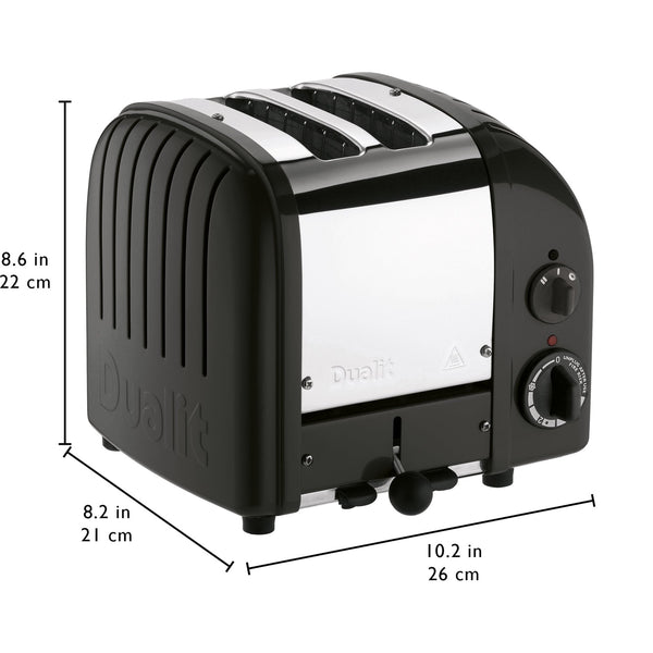 Dualit Newgen Classic Toaster 2 Matte Black #27155