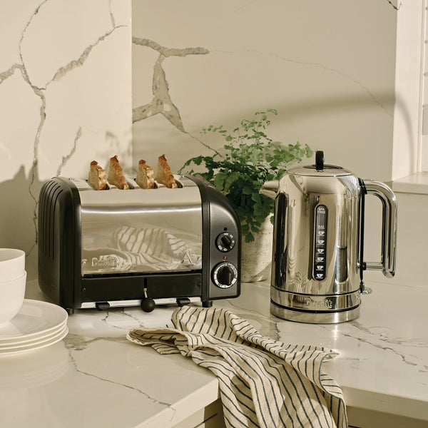 Dualit NewGen Classic Toaster 4-Slot, Matte Black #47155