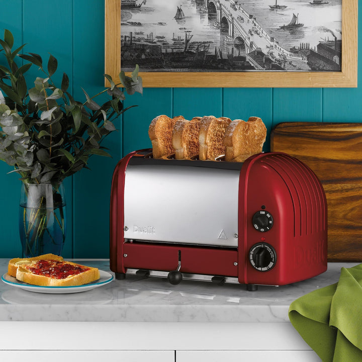 Dualit NewGen Classic Toaster 4-Slot, Red 