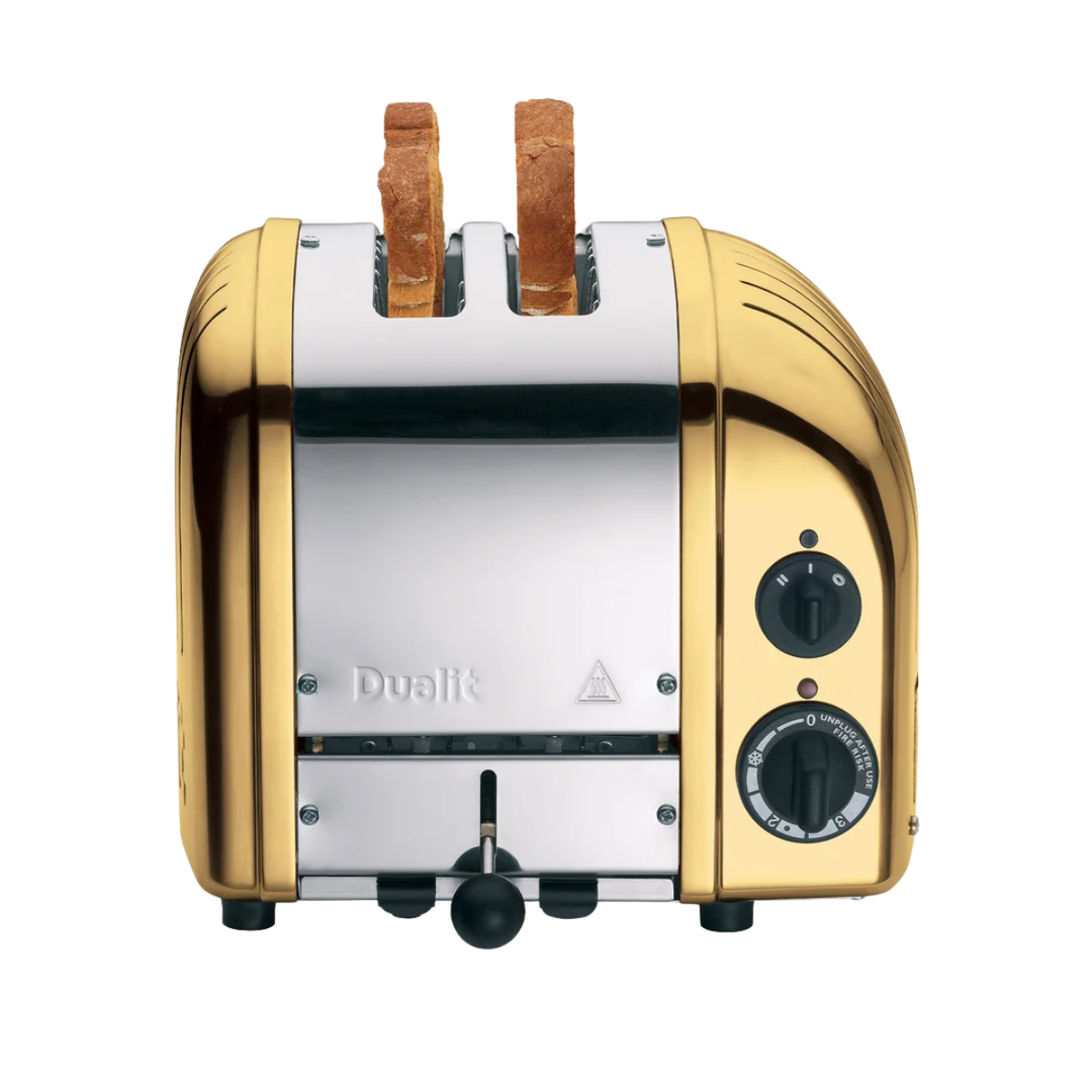 Dualit Newgen Classic Toaster 2-Slot, Brass 