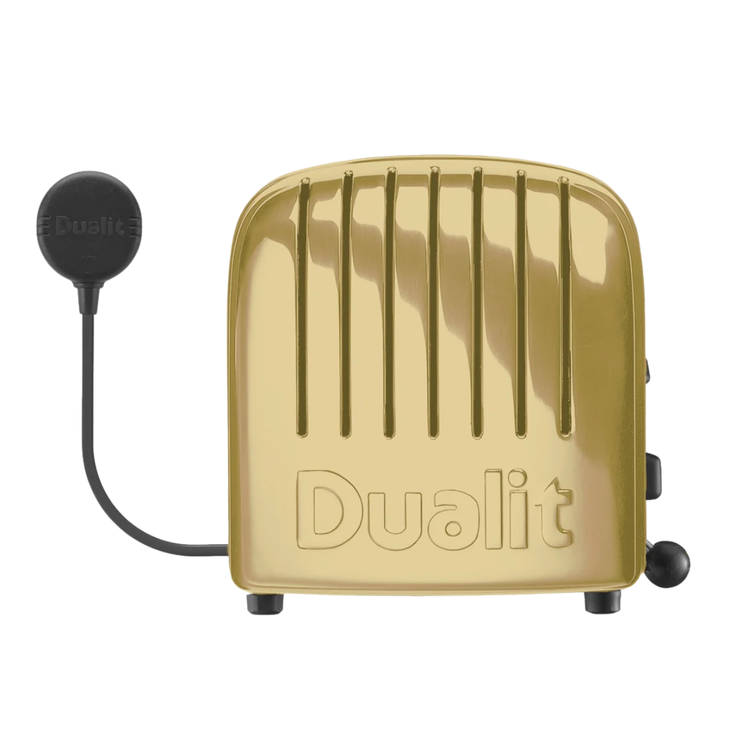 Dualit Newgen Classic Toaster 2-Slot, Brass 