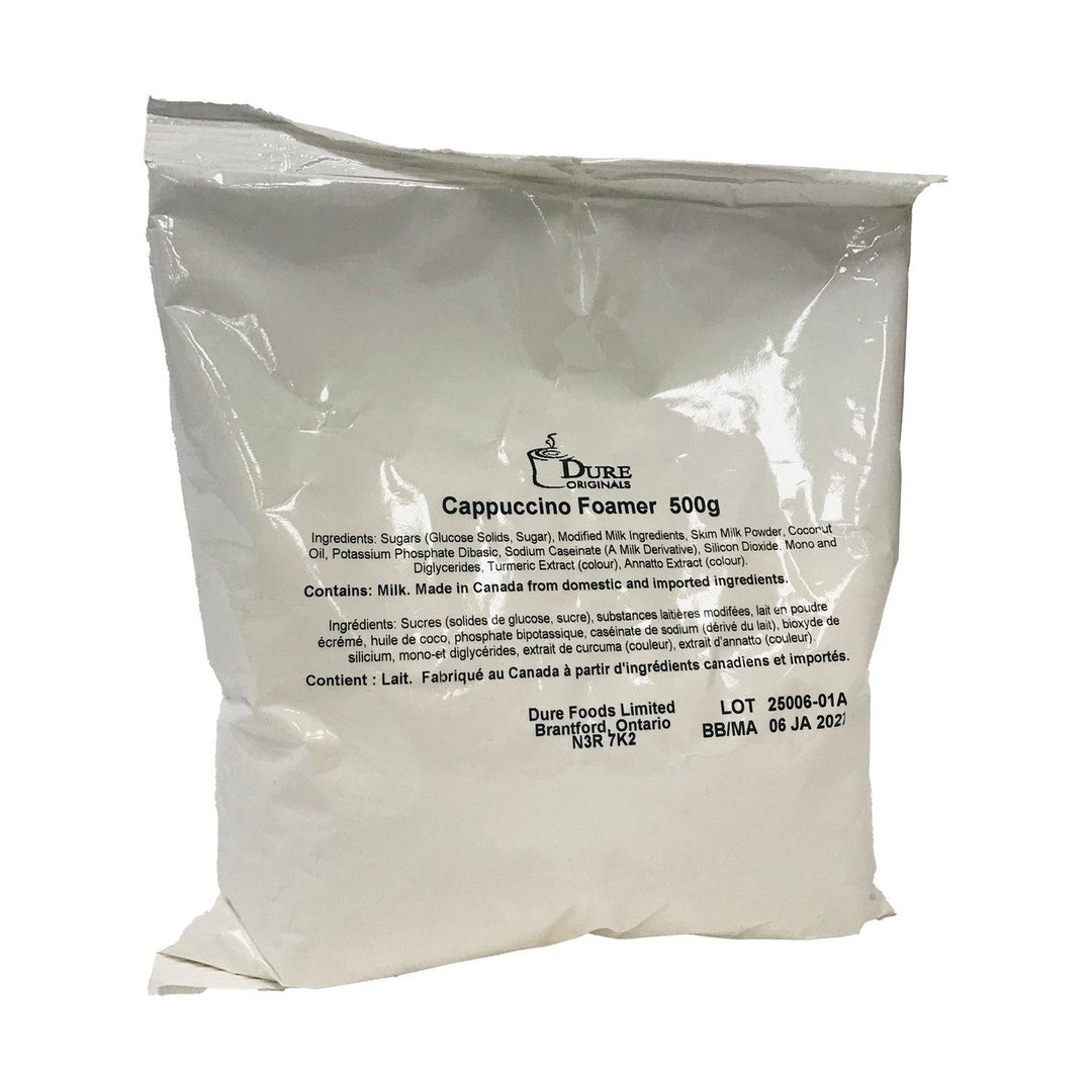 Dure Foods Cappuccino Foamer Bag, 500g