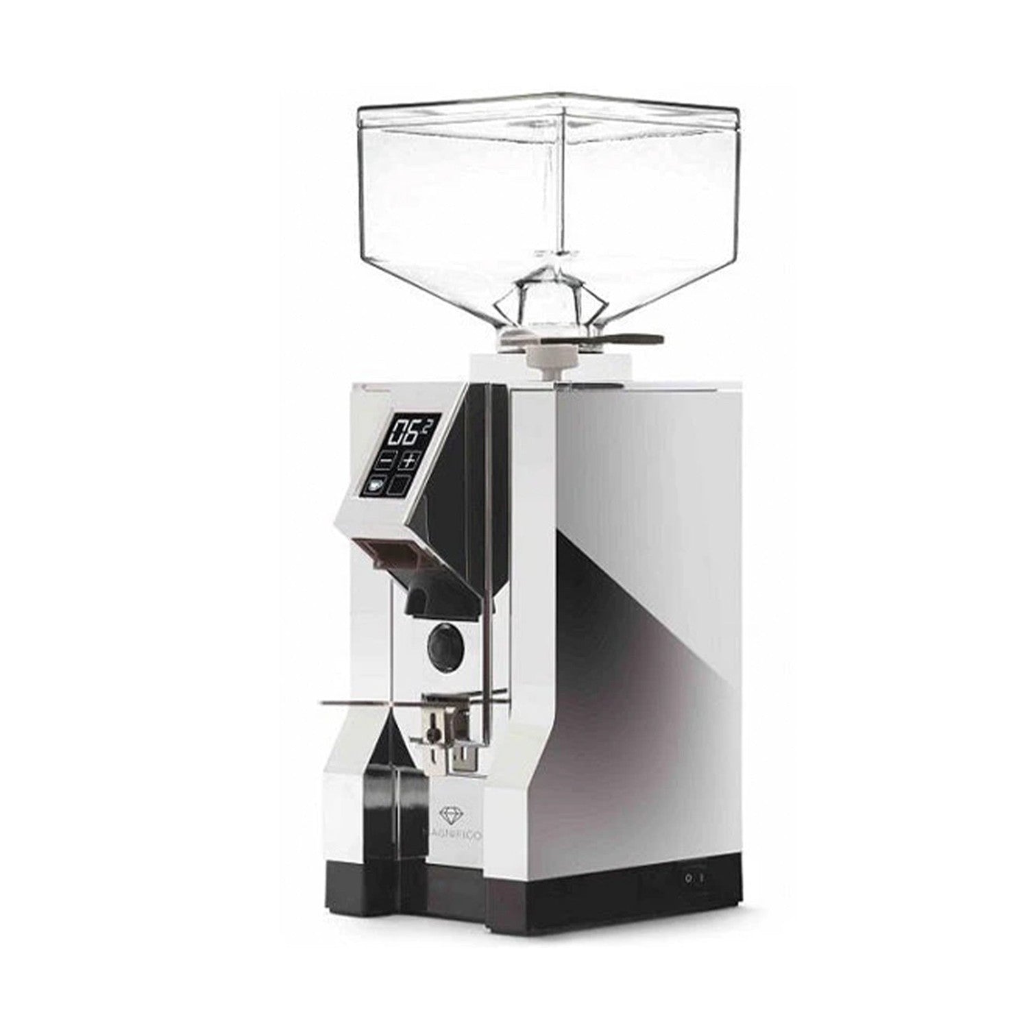 Eureka Mignon Magnifico 55 Coffee Grinder, Chrome