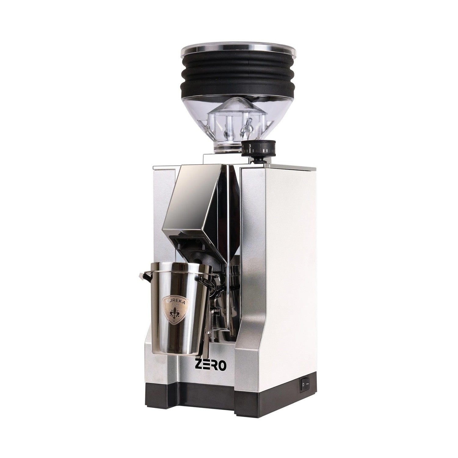 Eureka Mignon Zero 55 Coffee Grinder, Chrome