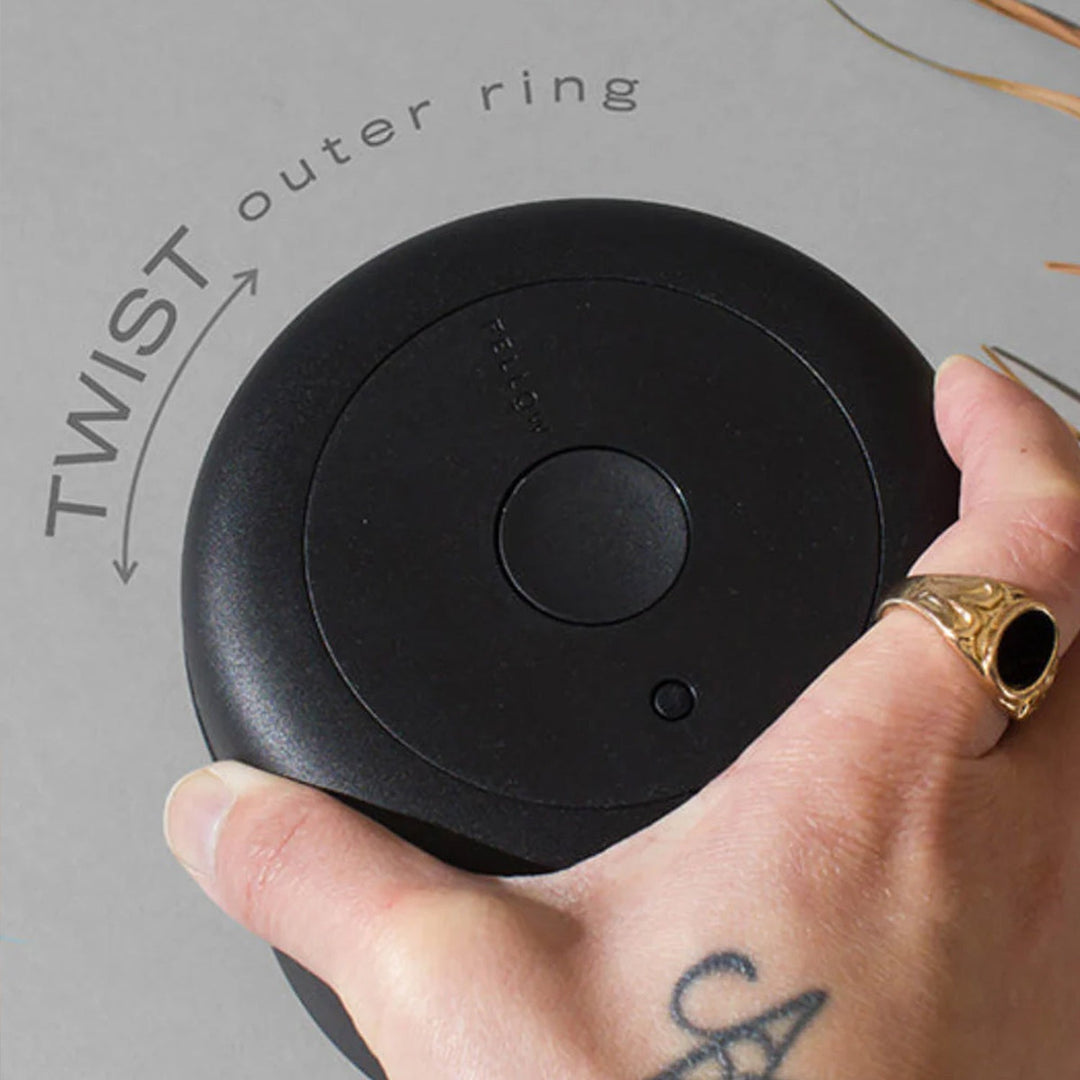 Fellow Atmos Cannister Coffee Canister, Matte Black 0.7L 280g