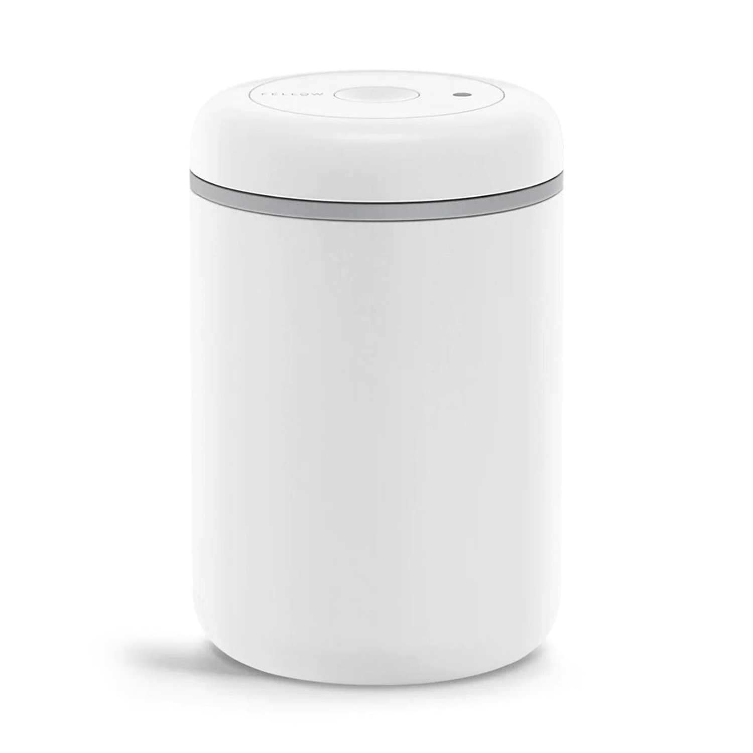 Fellow Atmos Cannister Coffee Canister, Matte White 1.2L 450g