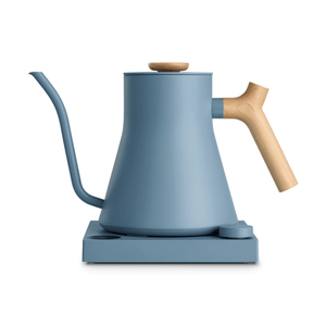 Fellow EKG Pro Pour Over Kettle, Hazy Blue With Maple Handle