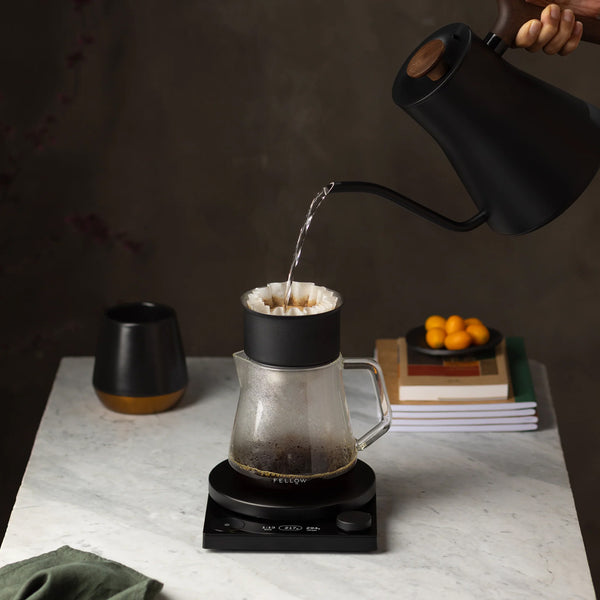Fellow EKG Pro Pour Over Kettle, Matte Black & Walnut