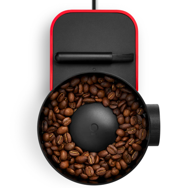 Fellow Opus 2 All Purpose Grinder, Cherry Red & Walnut #FLLW-1222CH-NA