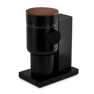 Fellow Opus 2 All Purpose Grinder, Matte Black & Walnut #FLLW-1222BA-NA