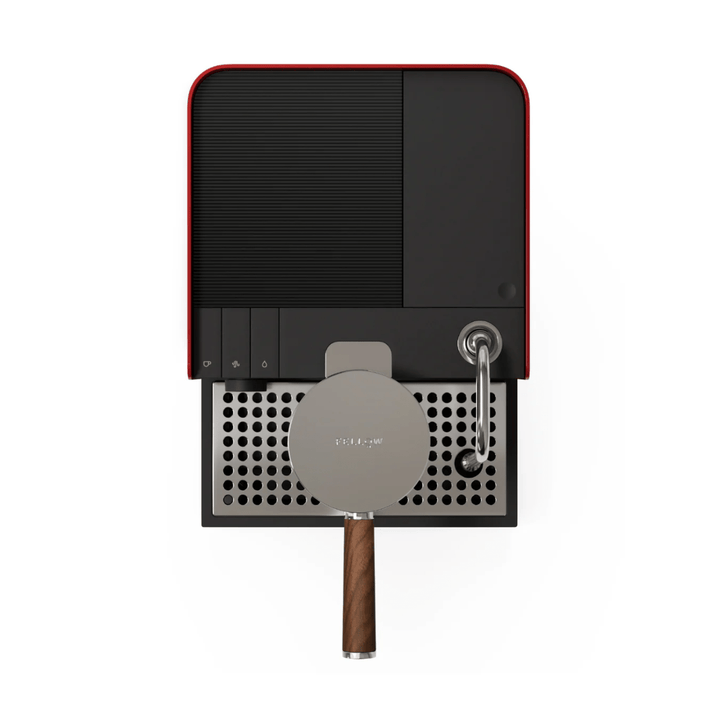 Fellow Series 1 Espresso Machine, Cherry Red Walnut