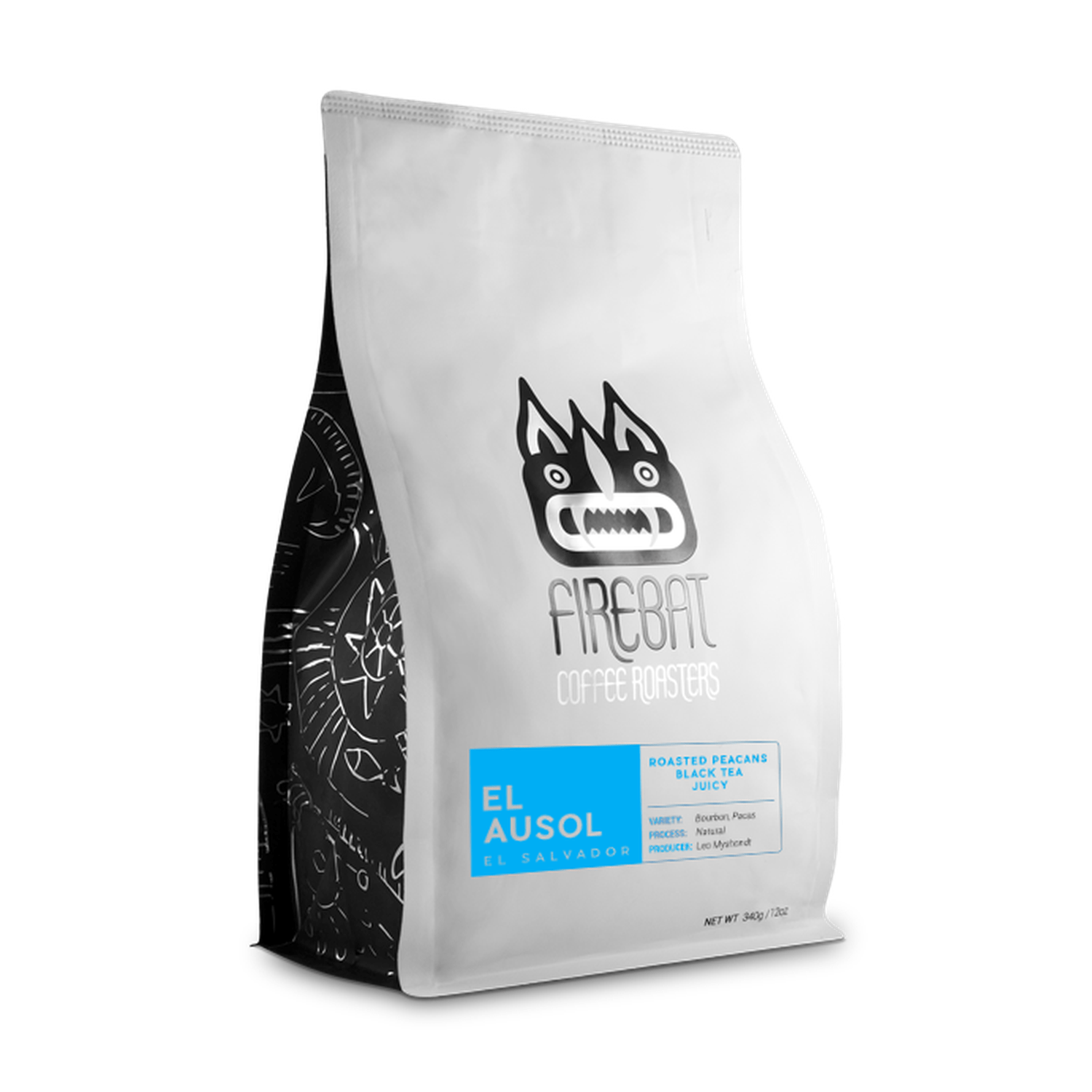 Firebat El Ausol Whole Bean Coffee, 12oz