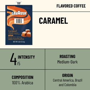 Flavia Lavazza Caramel Flavoured Coffee Professional Freshpacks 19 Count or 76 Case